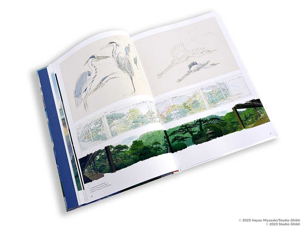 Art of the Boy and the Heron by Hayao Miyazaki