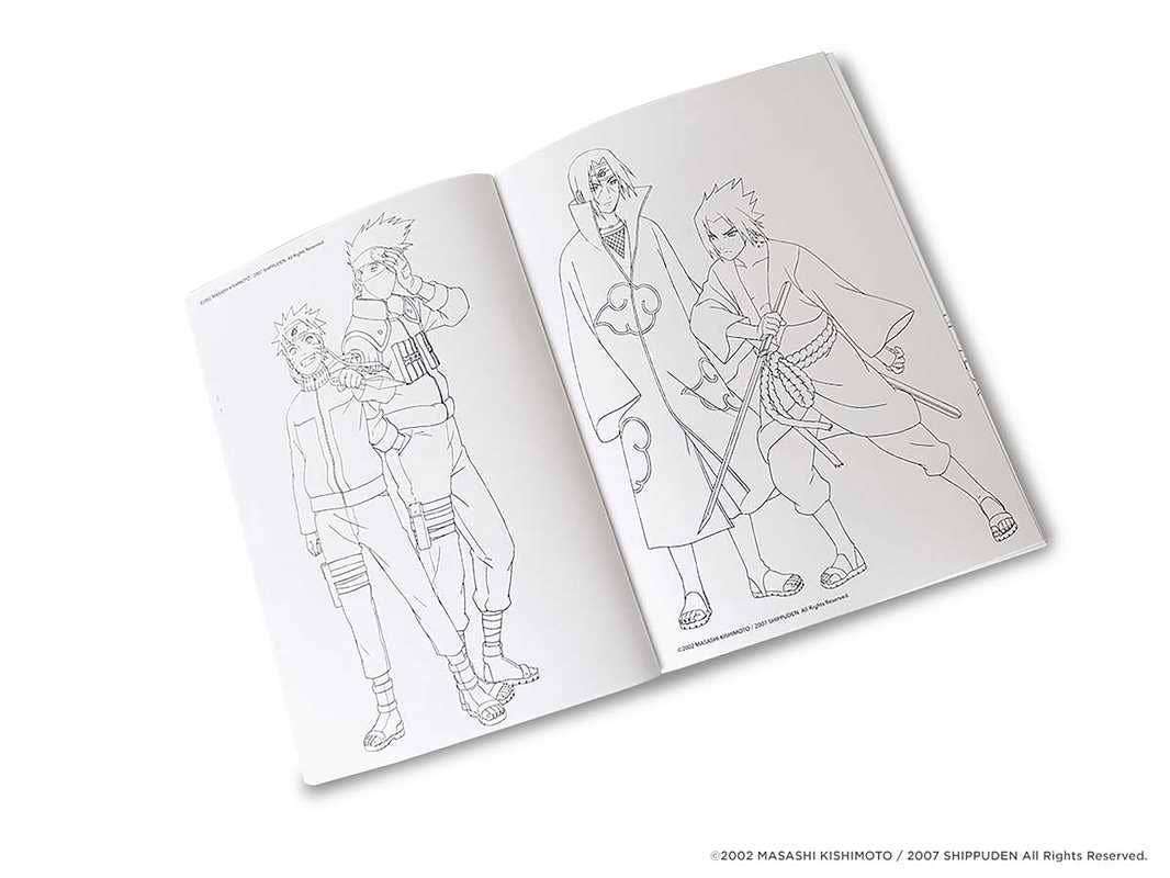 NARUTO SHIPPUDEN: The Official Coloring Book by VIZ Media