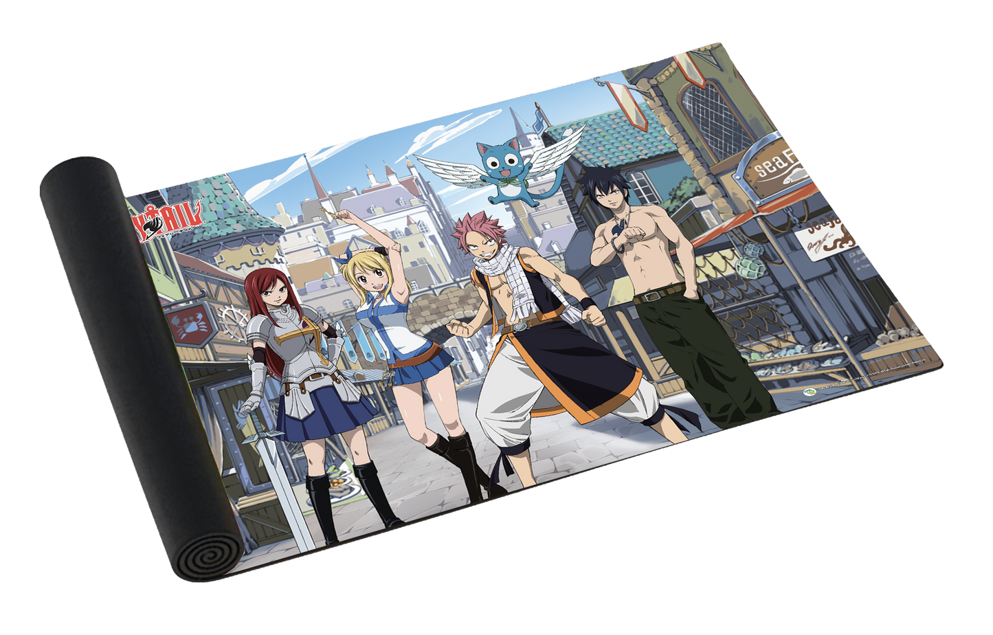 Officially Licensed HeroesofFairyTail Playmat Street Fight