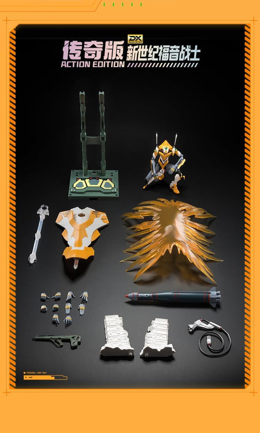 Evangelion Action Edition DX Proto Type-00' Model Kit - Blokees