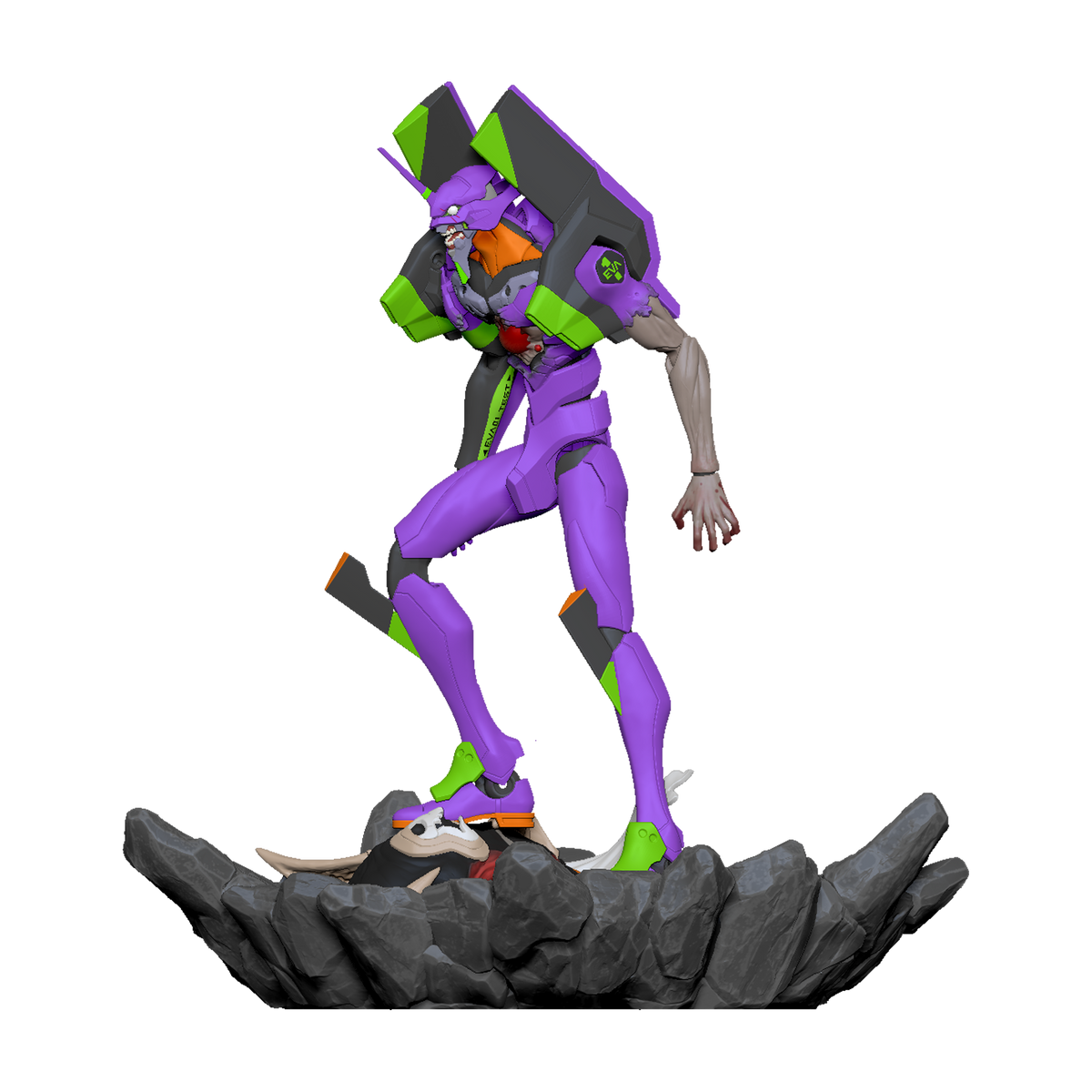 Test Type-01 (Awakening TV Ver.) Legend Edition Evangelion Model Kit - Blokees
