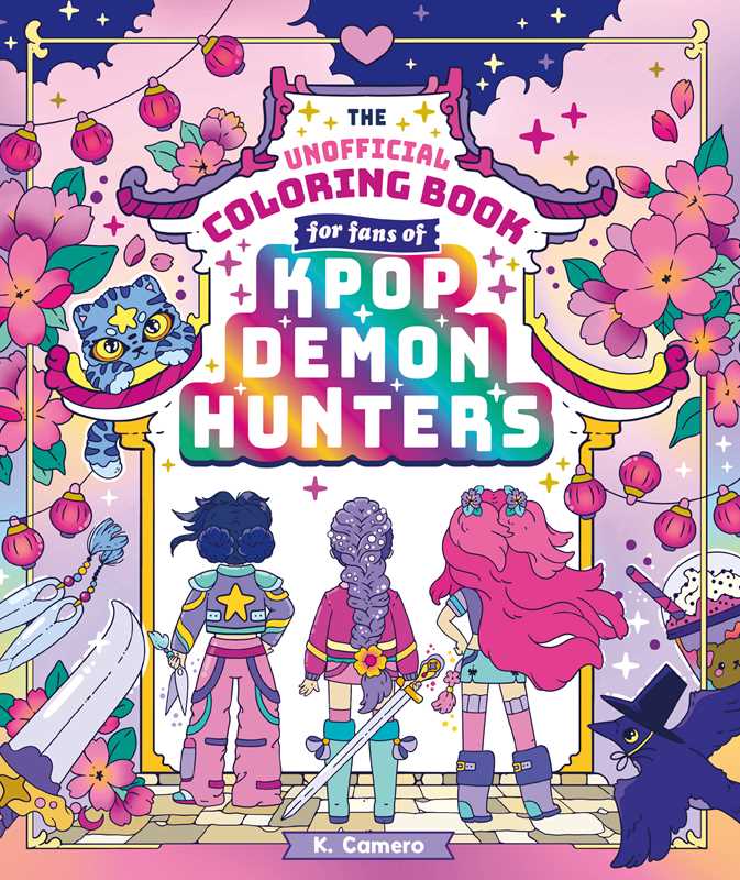 The Unofficial Coloring Book for Fans of KPop Demon Hunters by