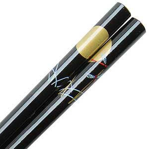 Gold Moon Black Chopsticks