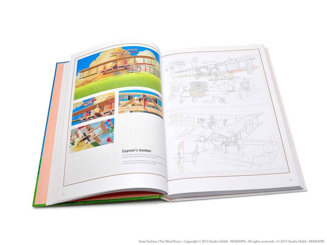 Art of the Wind Rises by Hayao Miyazaki