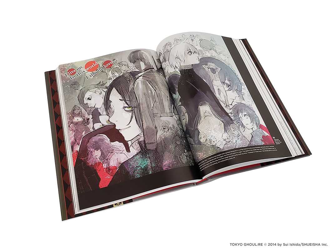 Tokyo Ghoul:re Illustrations: zakki by Sui Ishida