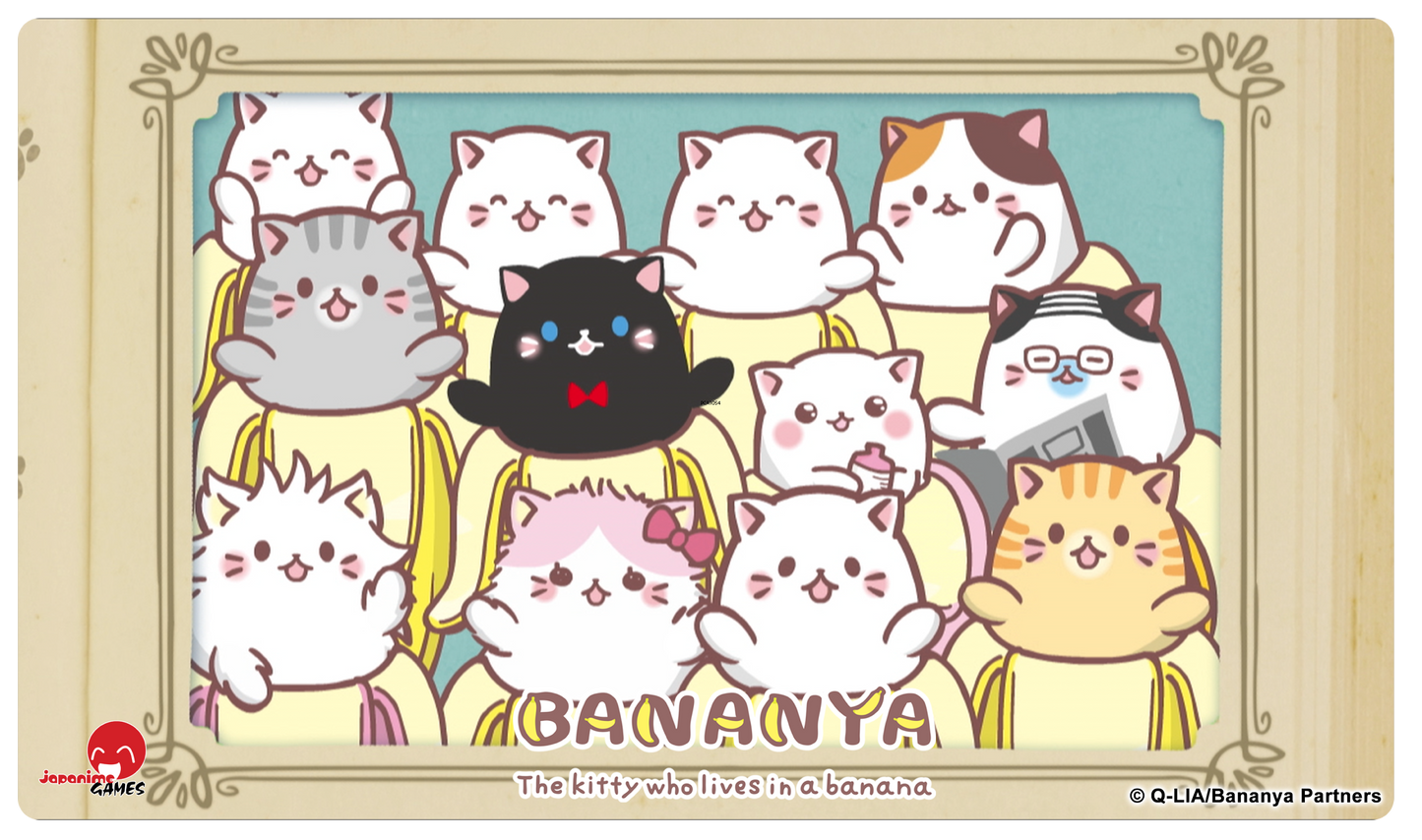 Bananya Playmat - Bananya Family