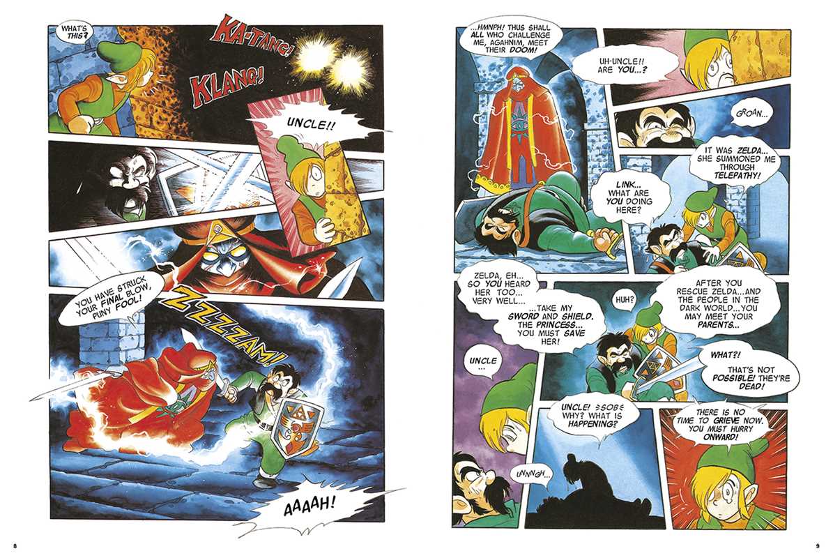 Legend of Zelda: A Link to the Past by Shotaro Ishinomori