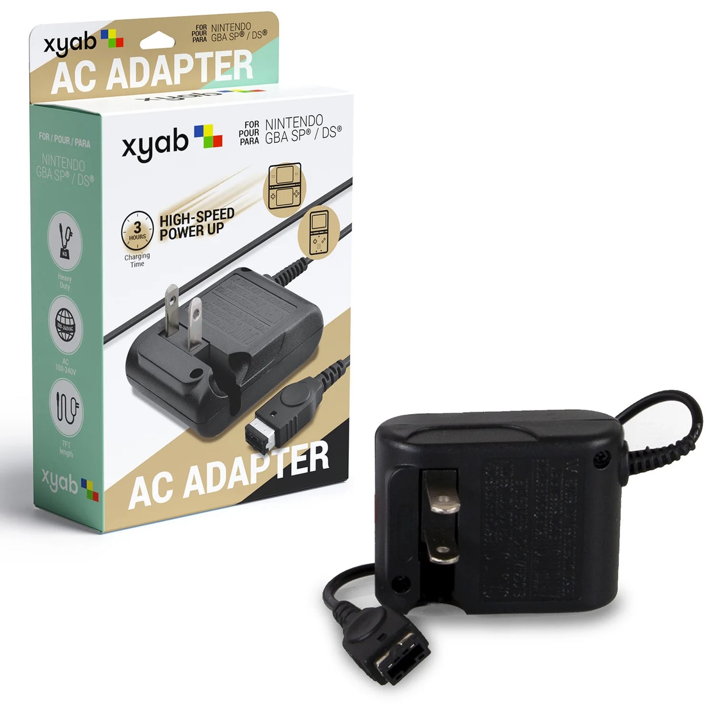 AC ADAPTER: GBA SP/ DS - XYAB
