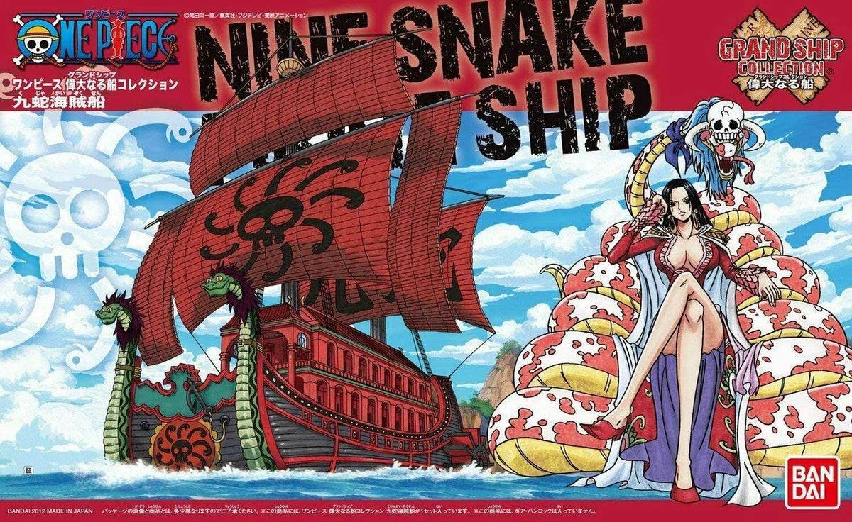 Kuja Pirates - One Piece Model Kit - Grand Ship Collection #06 - Bandai