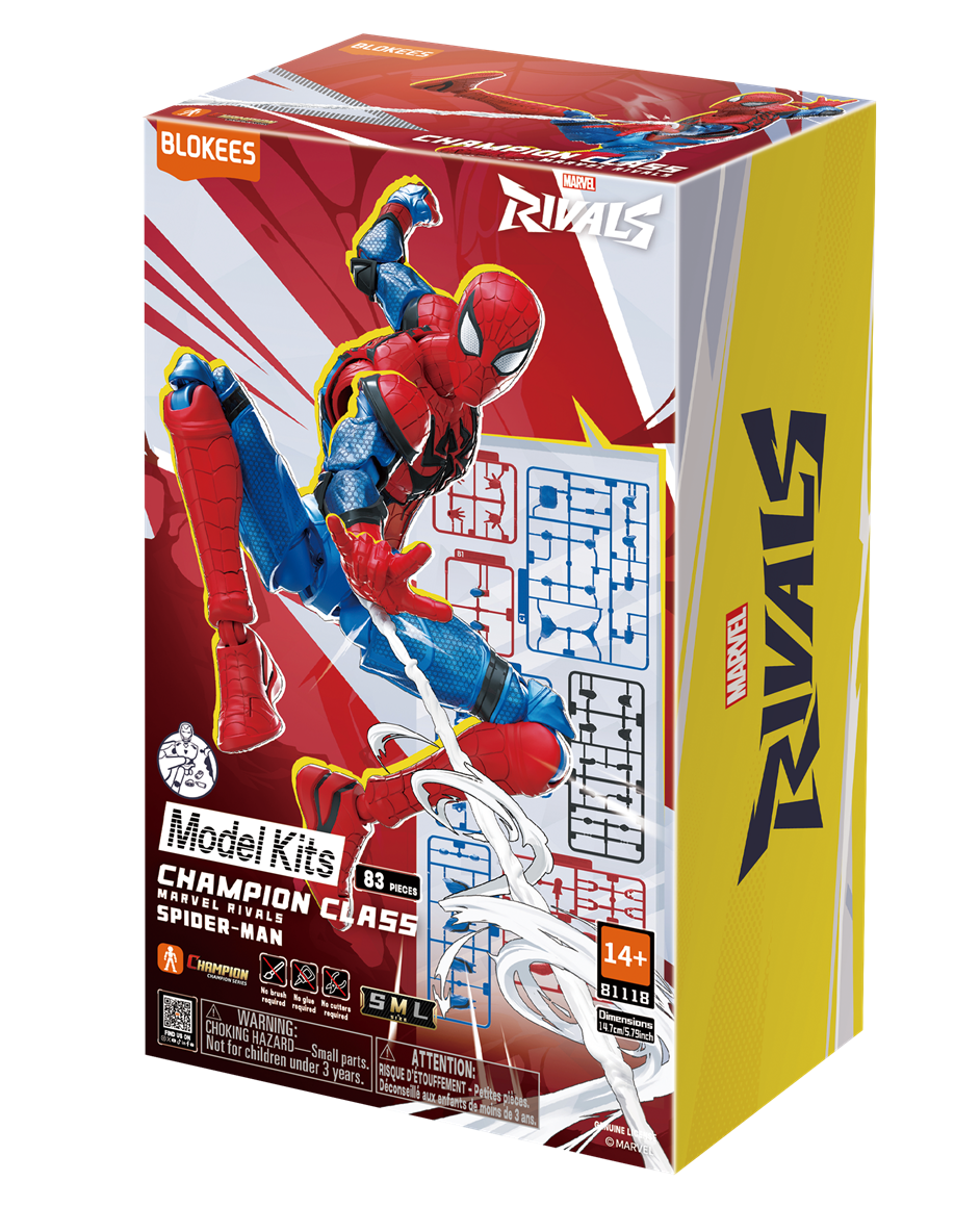 Spiderman Model Kit - Marvel Rivals - Blokees